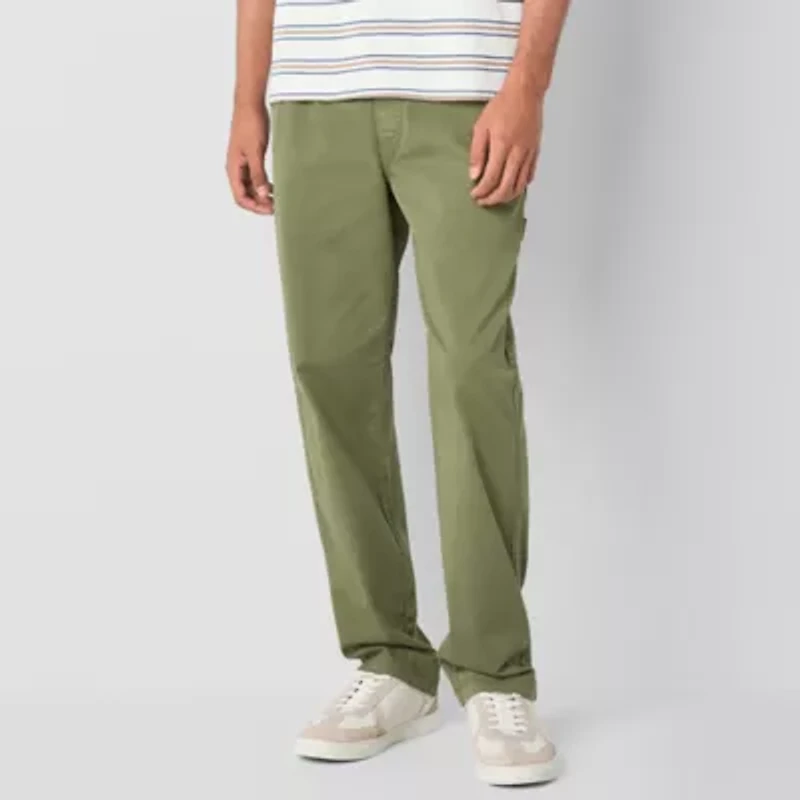 Arizona Mens Straight Fit Pull-On Pant
