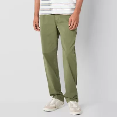 Arizona Mens Straight Fit Pull-On Pant