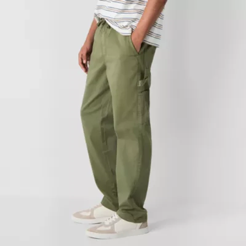 Arizona Mens Straight Fit Pull-On Pant
