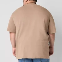 Arizona Mens Crew Neck Short Sleeve Big and Tall T-Shirt