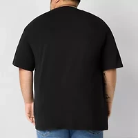 Arizona Mens Crew Neck Short Sleeve Big and Tall T-Shirt