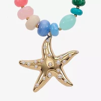 Bijoux Bar Womens 17 Inch Pendant Necklace