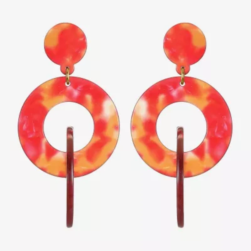 Mixit Womens Hypoallergenic Drop Earrings