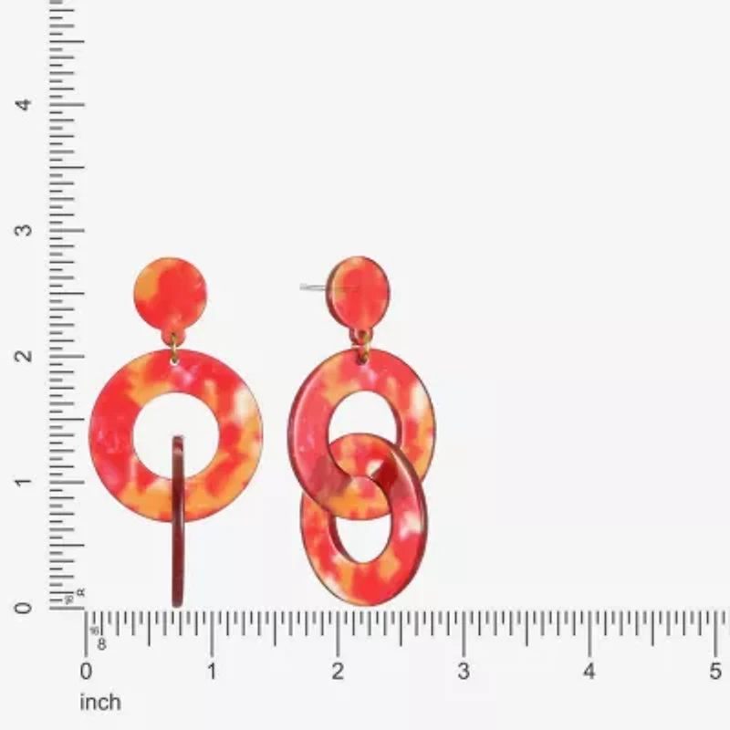 Mixit Womens Hypoallergenic Drop Earrings