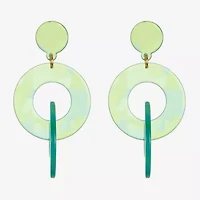 Mixit Womens Hypoallergenic Drop Earrings