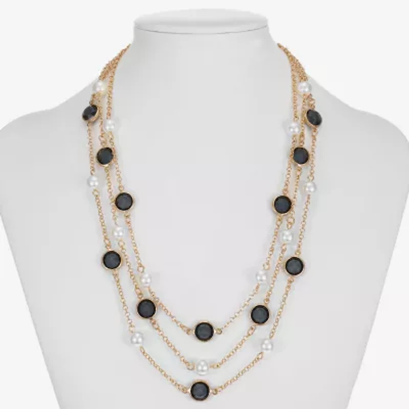 Liz Claiborne Womens 18 Inch Strand Necklace