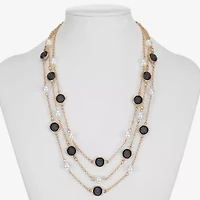 Liz Claiborne Womens 18 Inch Strand Necklace