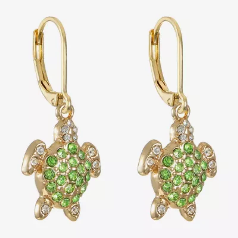 Monet Jewelry Womens Glass Drop Earrings