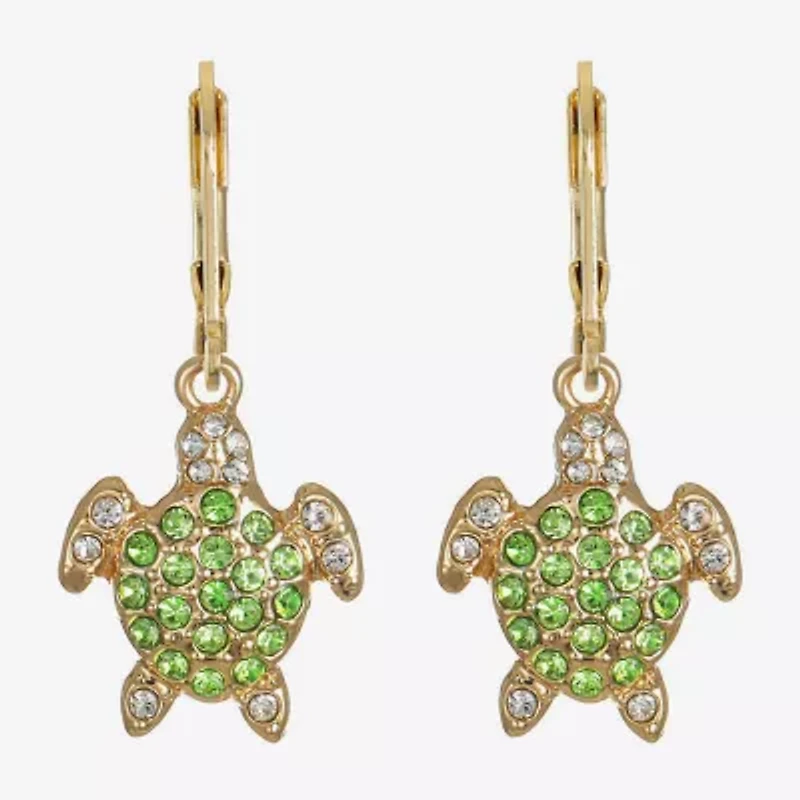 Monet Jewelry Womens Glass Drop Earrings