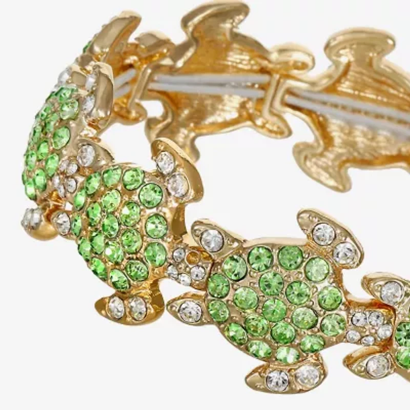 Monet Jewelry Womens Glass Stretch Bracelet