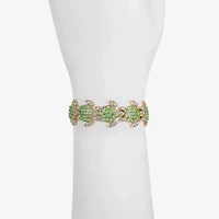 Monet Jewelry Womens Glass Stretch Bracelet