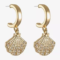 Monet Jewelry Womens Glass Drop Earrings