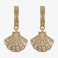 Monet Jewelry Womens Glass Drop Earrings