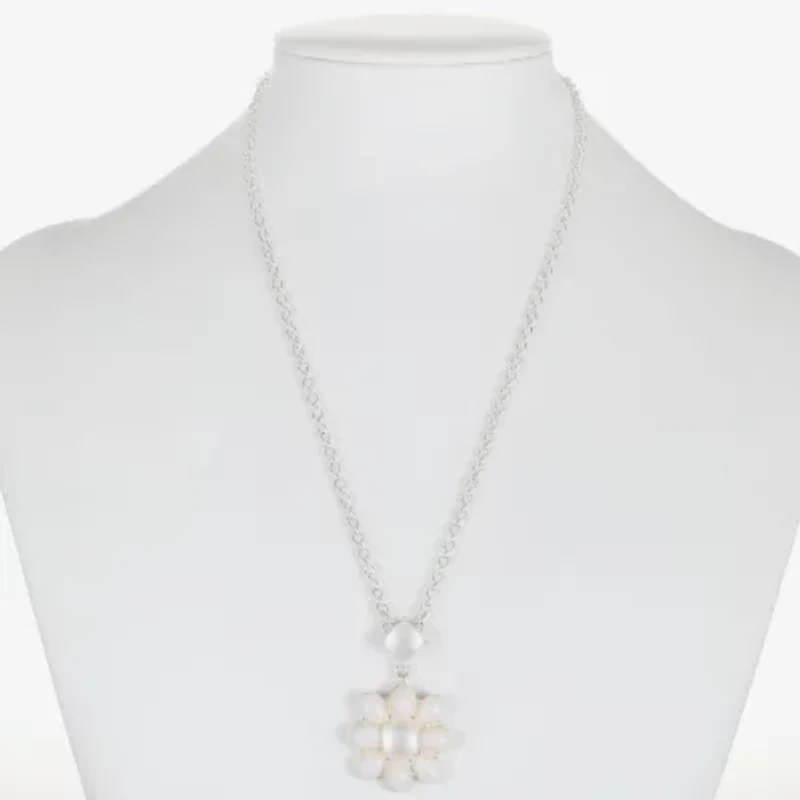 Liz Claiborne Womens 17 Inch Pendant Necklace