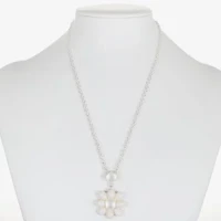 Liz Claiborne Womens 17 Inch Pendant Necklace