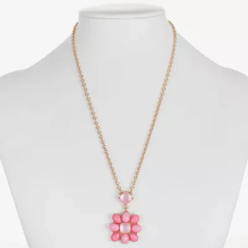 Liz Claiborne Womens 17 Inch Pendant Necklace