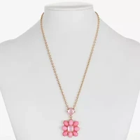 Liz Claiborne Womens 17 Inch Pendant Necklace