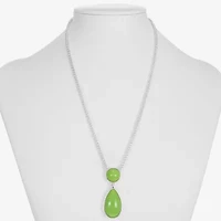 Liz Claiborne Womens 17 Inch Pendant Necklace