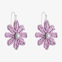 Liz Claiborne 20mm Flower Stud Earrings