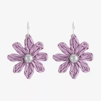 Liz Claiborne 20mm Flower Stud Earrings