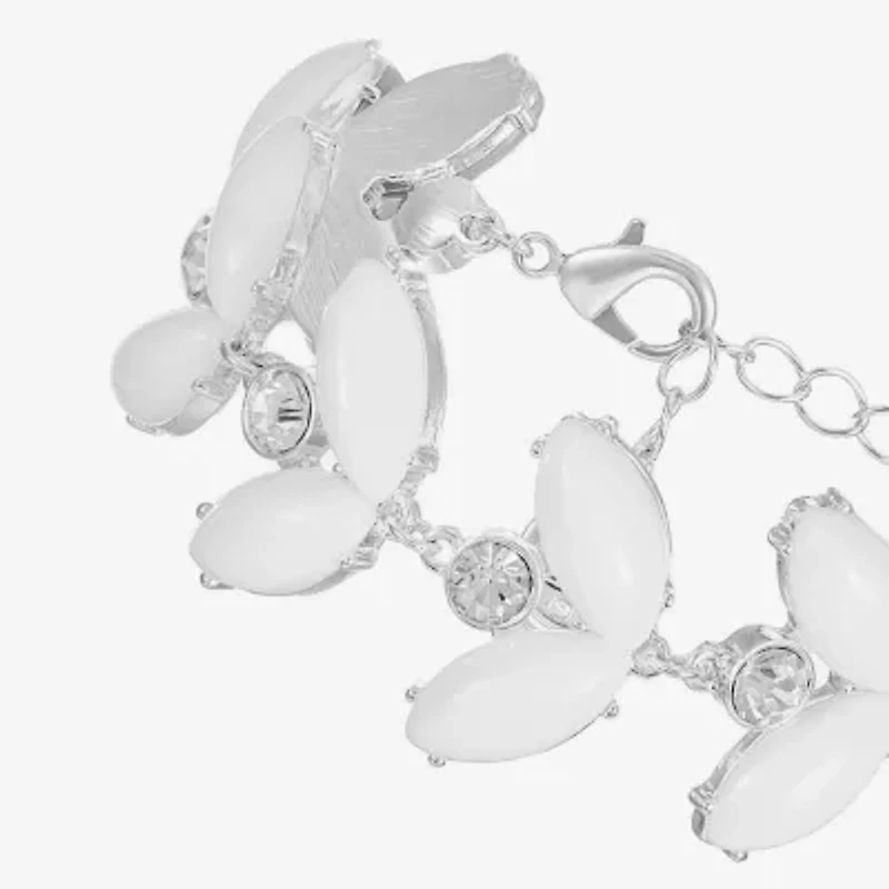 Liz Claiborne Womens Glass Strand Bracelet