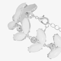 Liz Claiborne Womens Glass Strand Bracelet