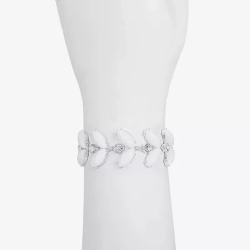 Liz Claiborne Womens Glass Strand Bracelet