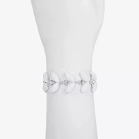 Liz Claiborne Womens Glass Strand Bracelet
