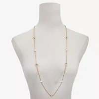 Monet Jewelry Womens Glass Inch Strand Necklace