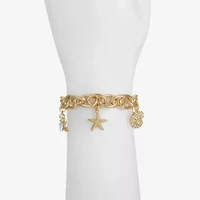 Monet Jewelry Womens Glass Stretch Bracelet