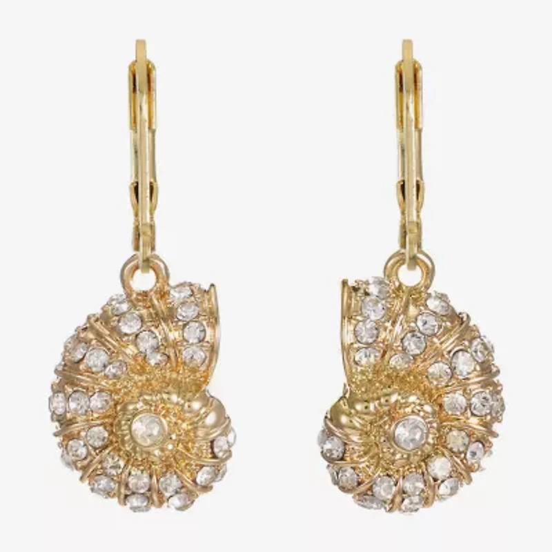 Monet Jewelry Womens Glass Drop Earrings