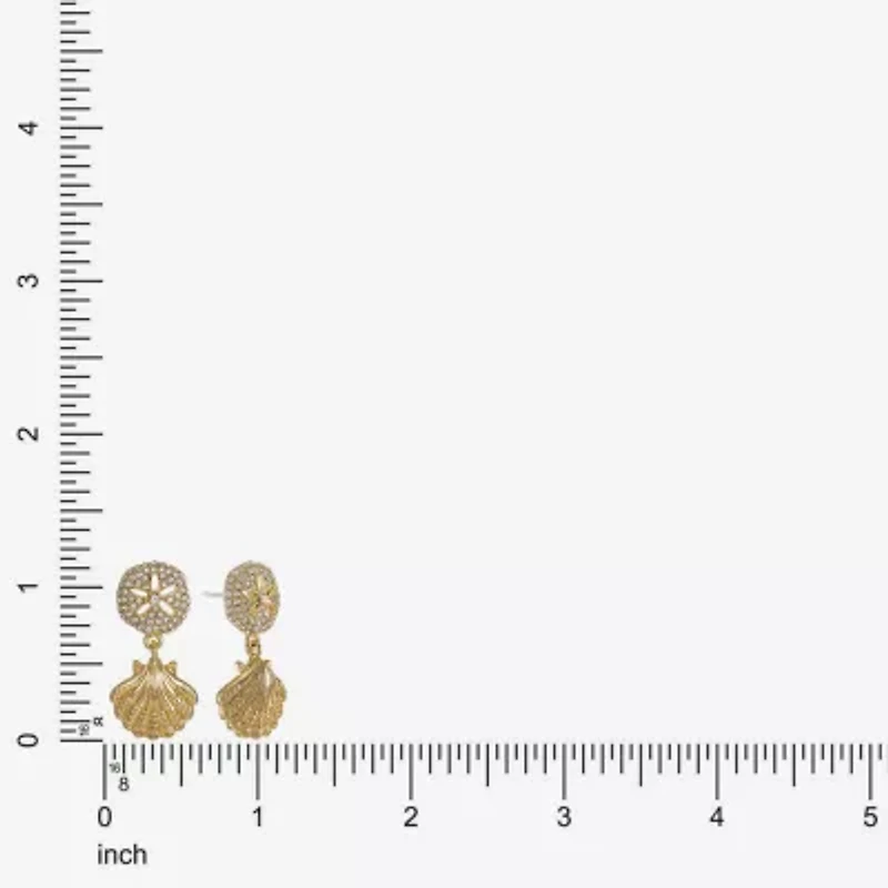 Monet Jewelry Womens Glass Hypoallergenic Drop Earrings