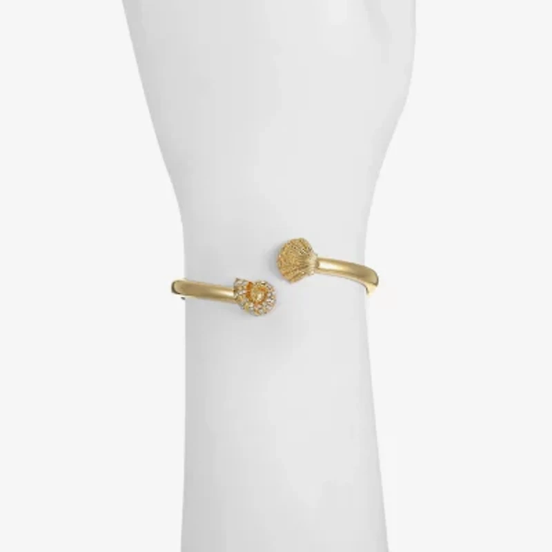 Monet Jewelry Womens Glass Cuff Bracelet