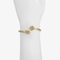 Monet Jewelry Womens Glass Cuff Bracelet