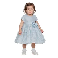 Bonnie Jean Baby Girls Short Sleeve A-Line Dress