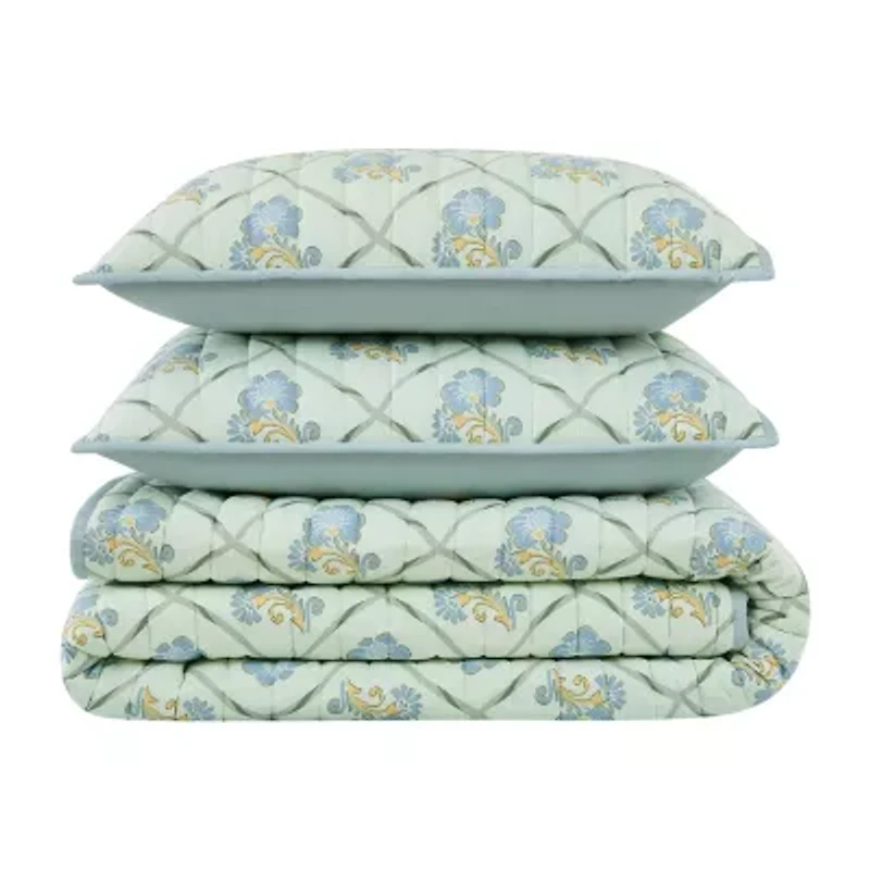Brooklyn Loom Olivia Easy Care Quilt Set
