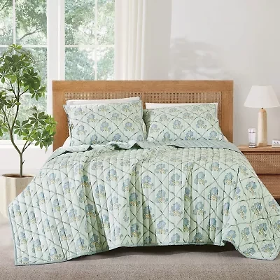 Brooklyn Loom Olivia Easy Care Quilt Set