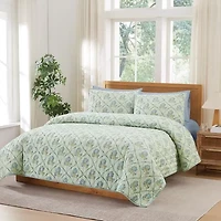 Brooklyn Loom Olivia Easy Care Quilt Set