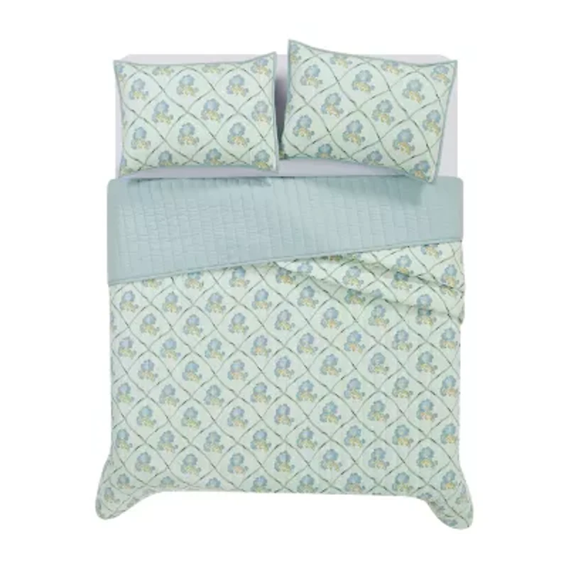 Brooklyn Loom Olivia Easy Care Quilt Set
