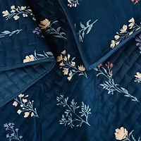 Cannon Avery Floral Easy Care Quilt Set