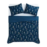 Cannon Avery Floral Easy Care Quilt Set