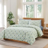 Brooklyn Loom Olivia 3-pc. Easy Care Duvet Cover Set