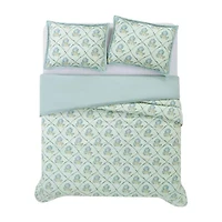 Brooklyn Loom Olivia 3-pc. Easy Care Duvet Cover Set
