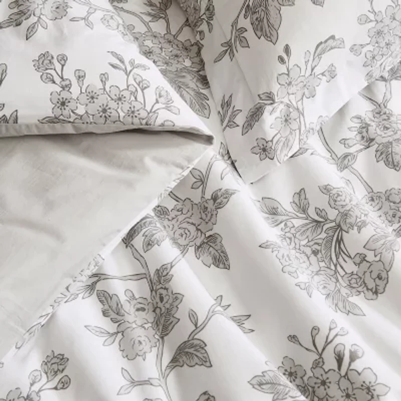 Brooklyn Loom Mila Floral Easy Care Comforter Set