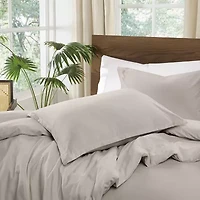 Brooklyn Loom Matte Cotton Velvet Easy Care Comforter Set