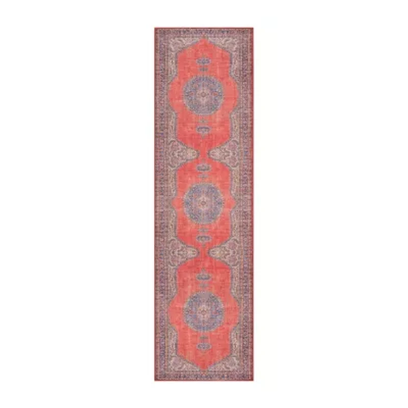 Momeni Afshar 12 Medallion Indoor Rectangular Accent Rug