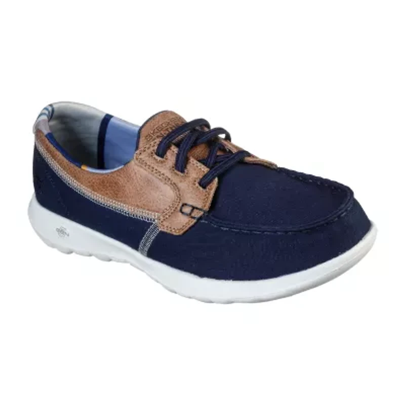 Skechers Go Walk Lite Vista Playa Womens Boat Shoes