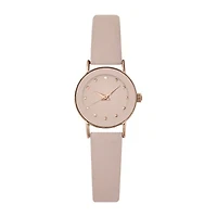 Geneva Womens Pink Strap Watch Pt3128rgbh