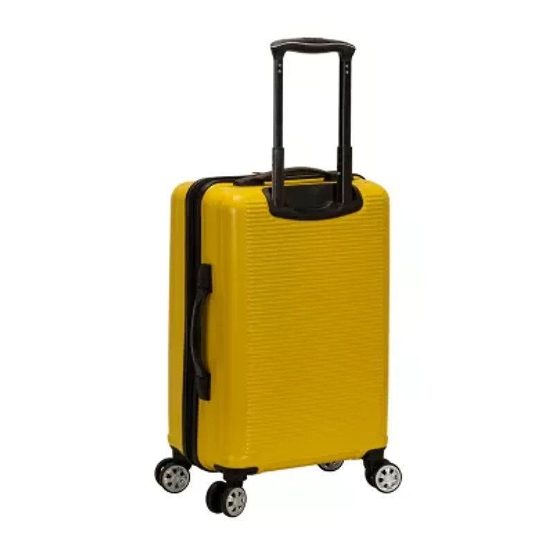 Rockland Polycarbonate Abs Upright 3-pc. Hardside Lightweight Luggage Set