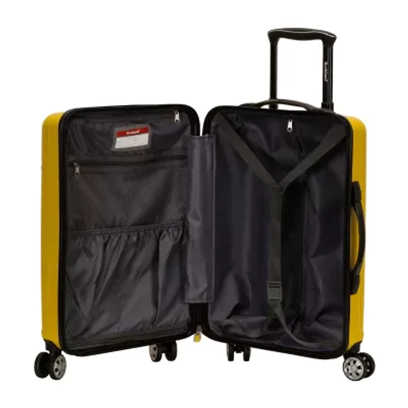 Rockland Polycarbonate Abs Upright 3-pc. Hardside Lightweight Luggage Set